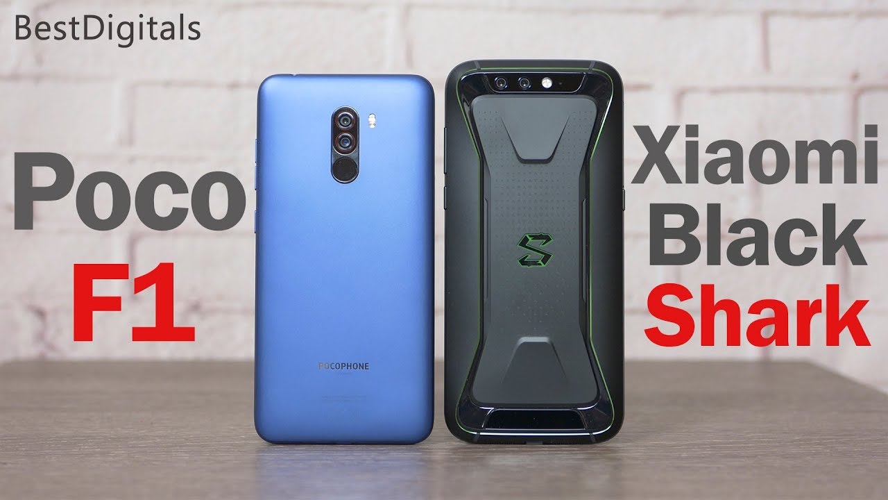 Pocophone F1 vs Black Shark: супер-тест игровых смартфонов! Кого выбрать?