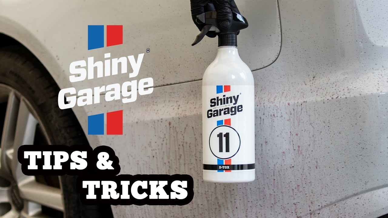 Shiny Garage D-tox Tips & Tricks