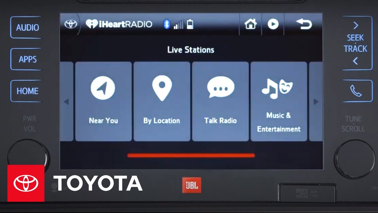 Toyota Entune 3.0: iHeart Radio