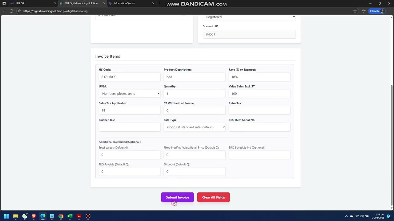 FBR Digital Invoicing Software Demo 2025 &mdash; How to Generate Digital Invoices Easily
