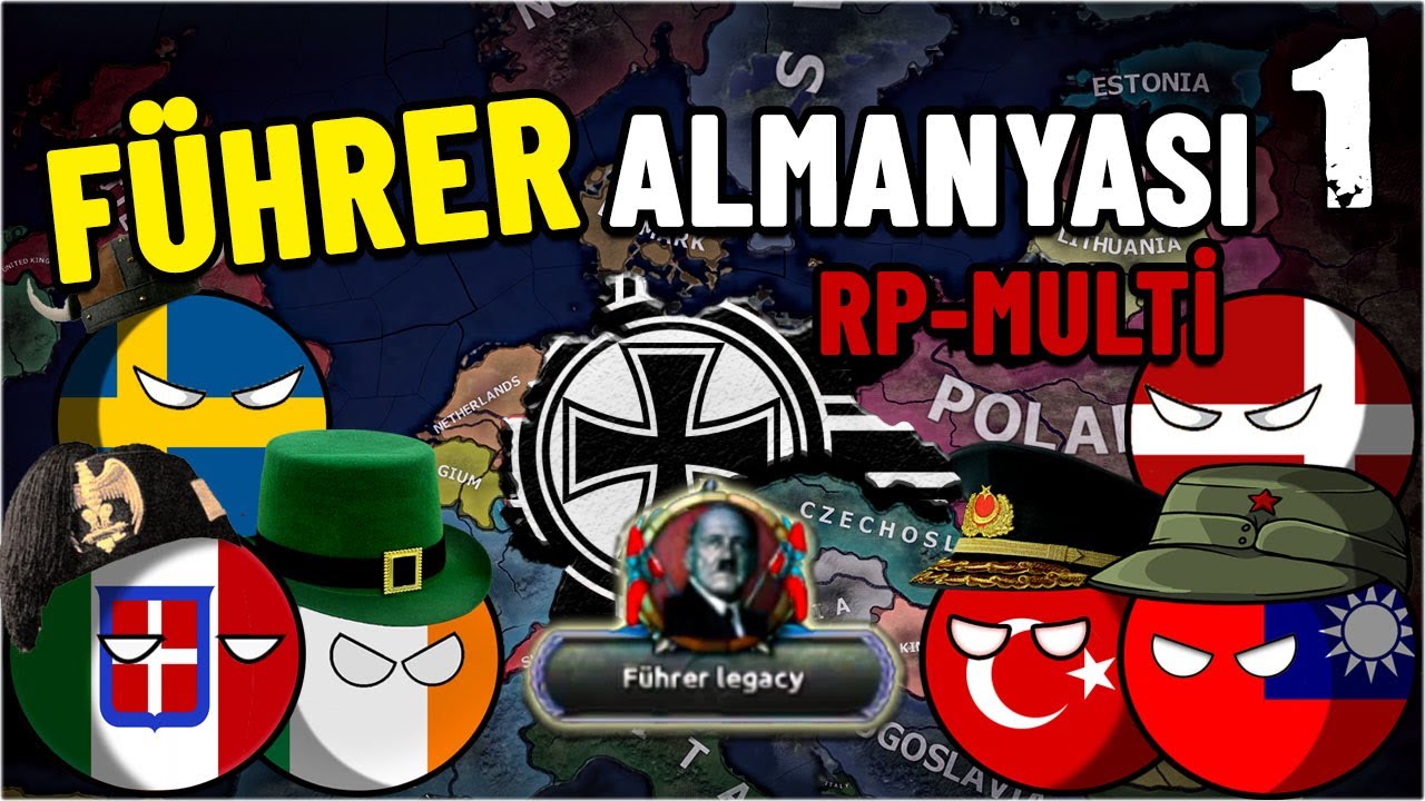 FÜHRER PARANOYASI | HEARTS OF IRON 4 - MULTIPLAYER | FÜHRER#1