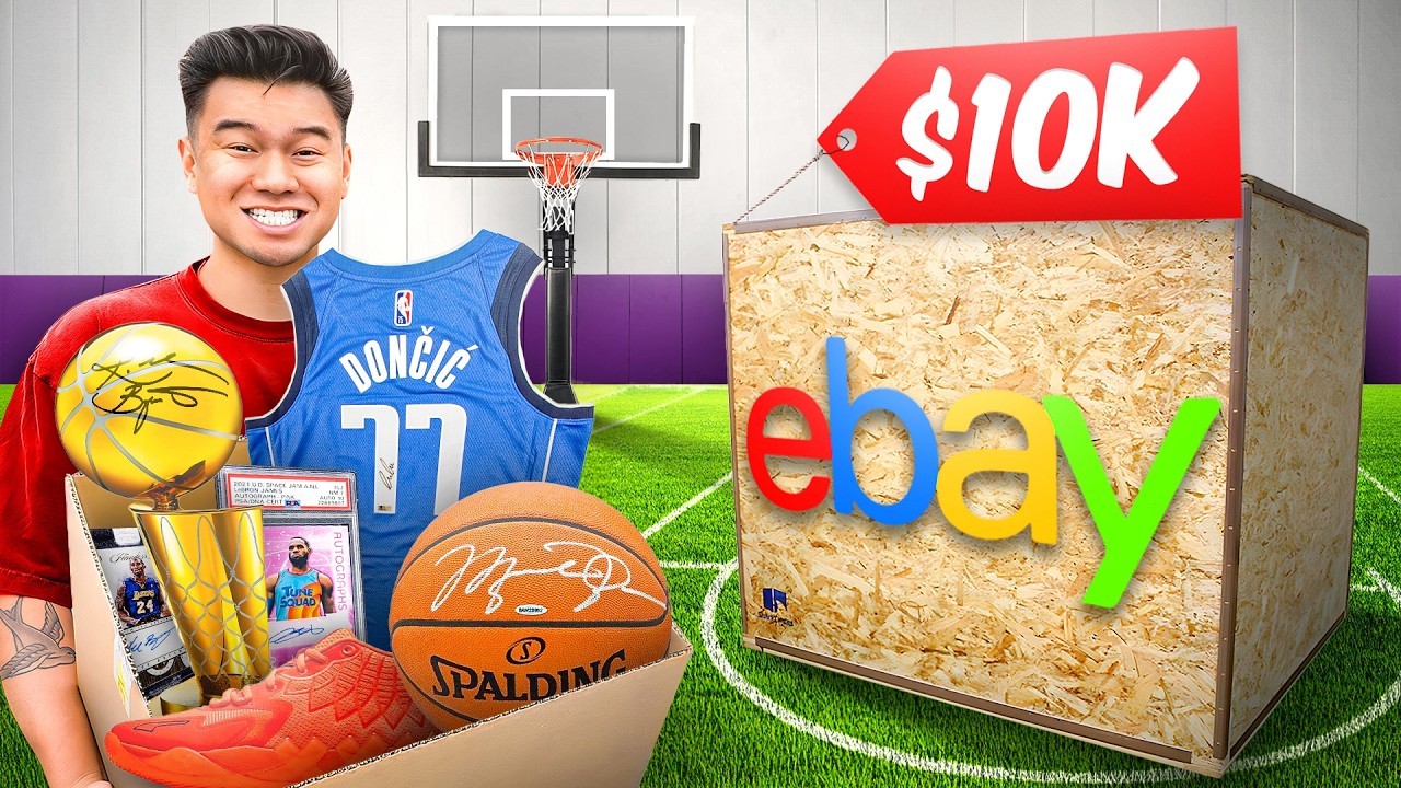 I Bought a $10,000 Mystery NBA Box! (From EBAY)
