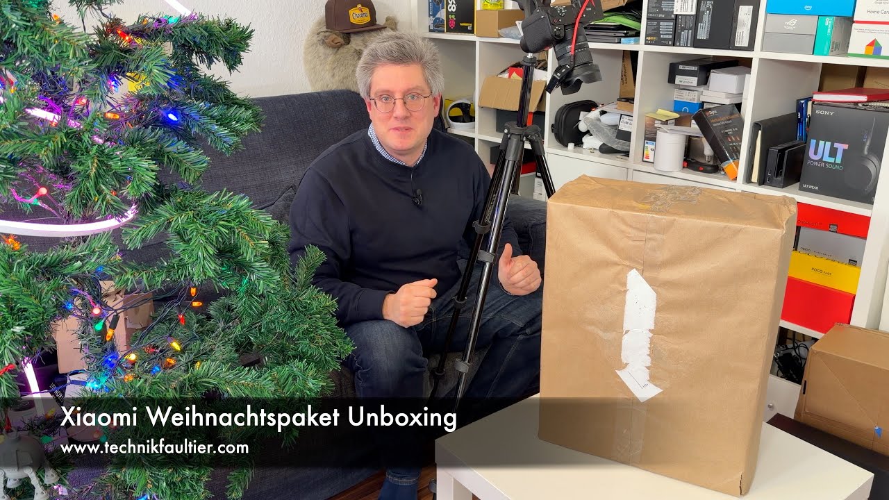 Xiaomi Weihnachtspaket Unboxing