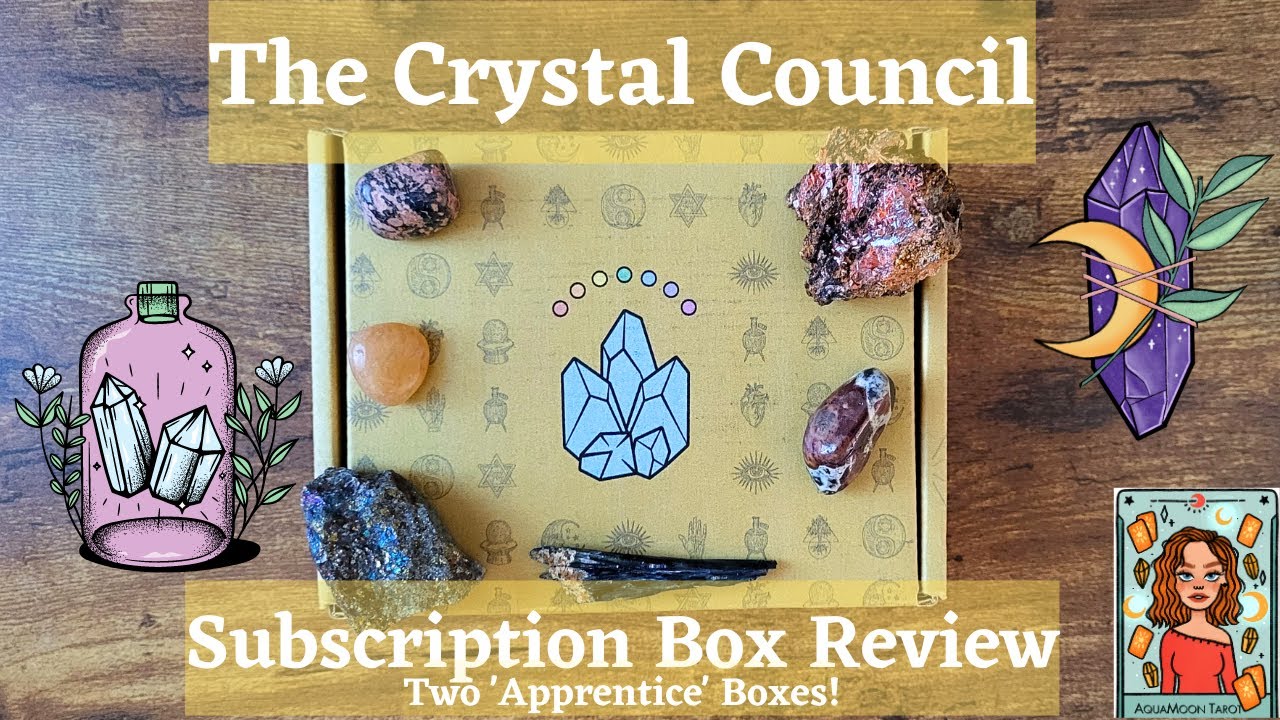 🌟The Crystal Council Subscription Box Review: TWO BOXES!🌟