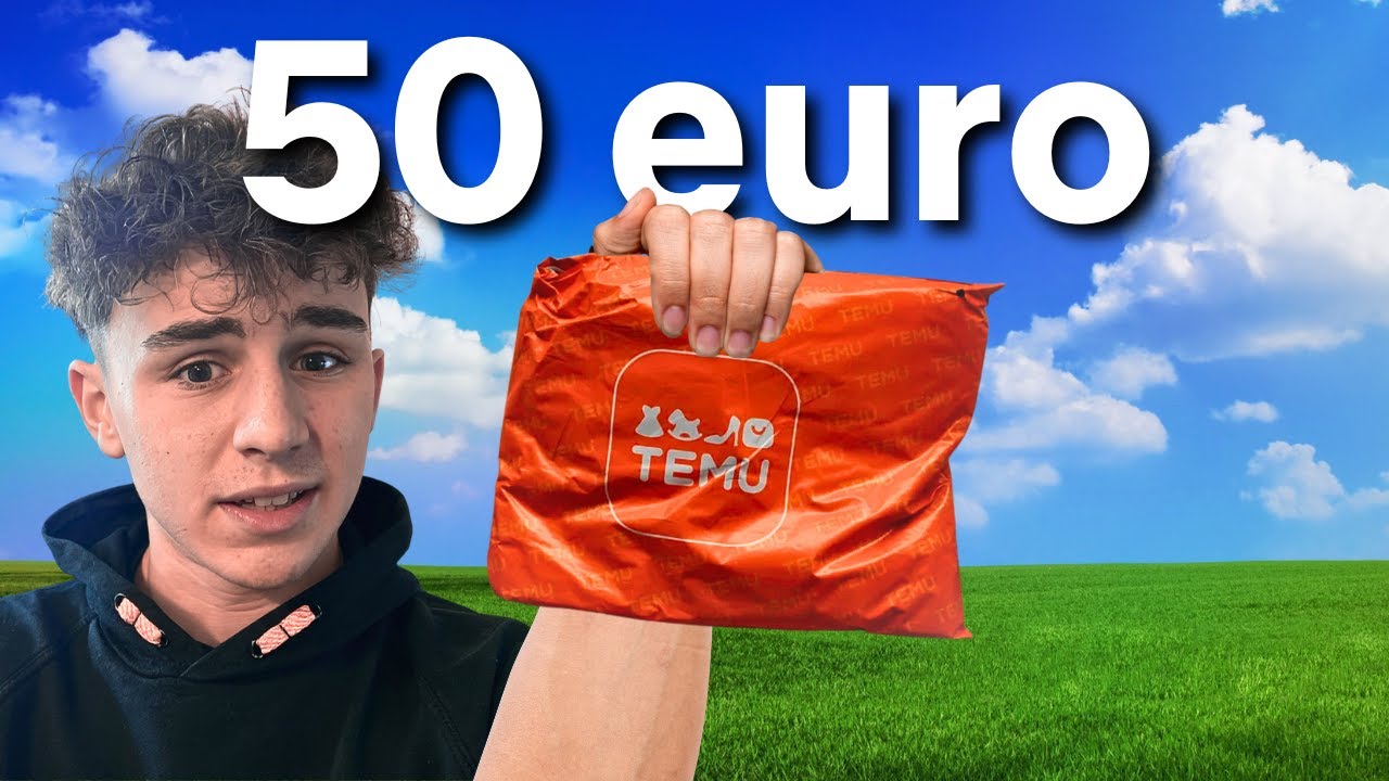 Faccio l'Unboxing di €50 su Temu