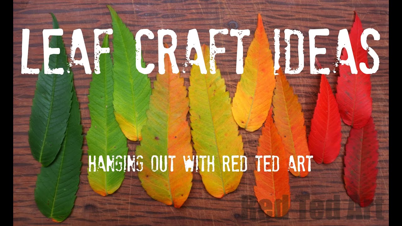 Leaf Craft Ideas for Autumn