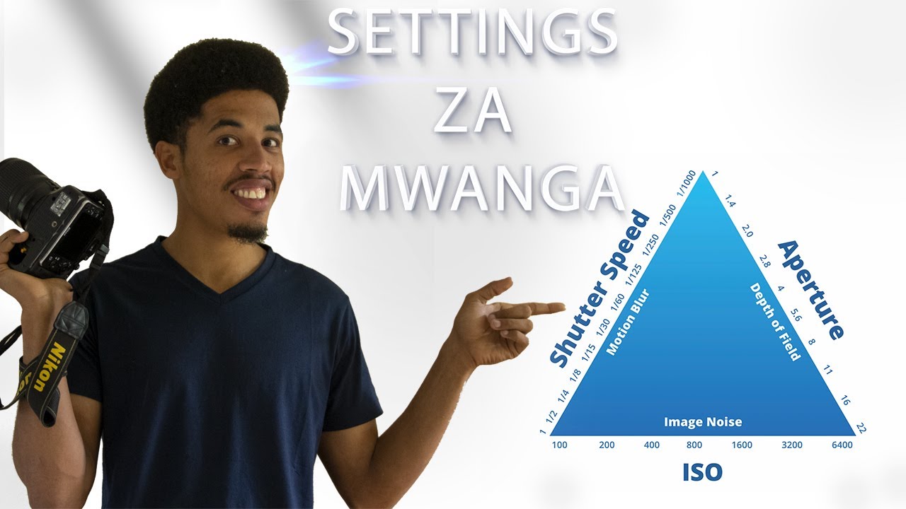 JINSI YA KUSETI MWANGA KWENYE CAMERA