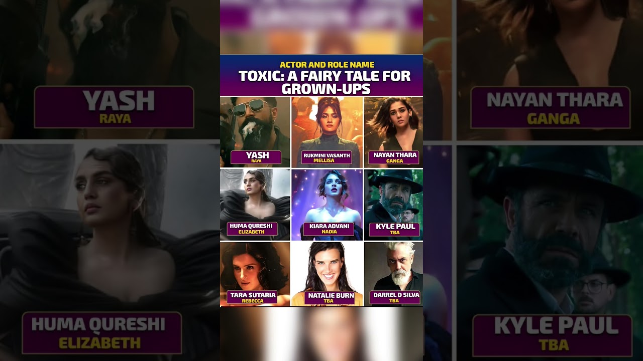 TOXIC: A Fairy Tale for Grown-Ups &ndash; Power, Passion & Dark Destiny #Yash #ToxicMovie #PanIndia
