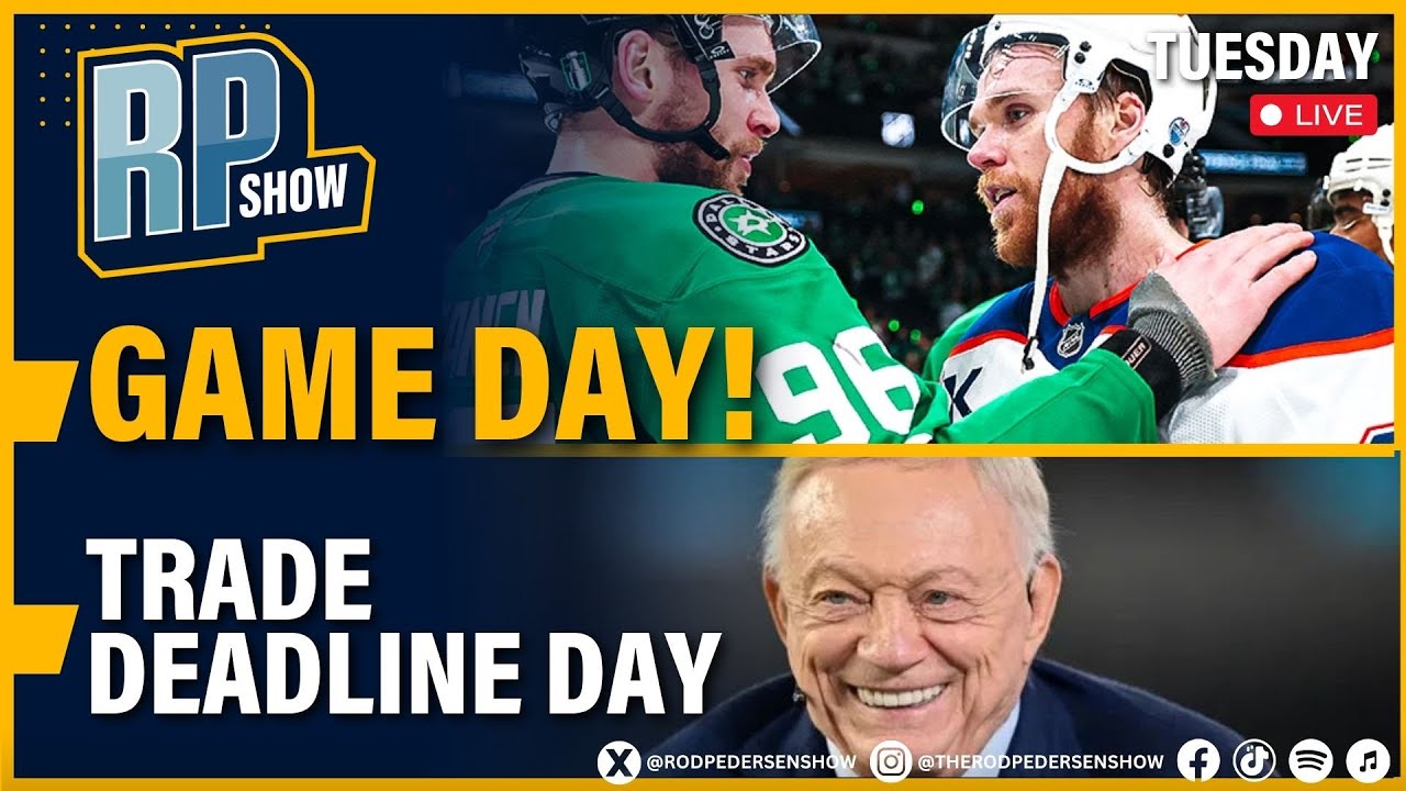Trade Deadline Day & Game Day Reactions | Mark Hebscher Joins The Rod Pedersen Show