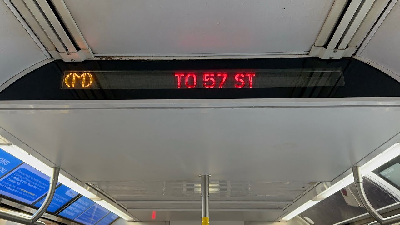 The 6 Avenue Line: R160A M Train Ride from Middle Village-Metropolitan Avenue to 57th Street
