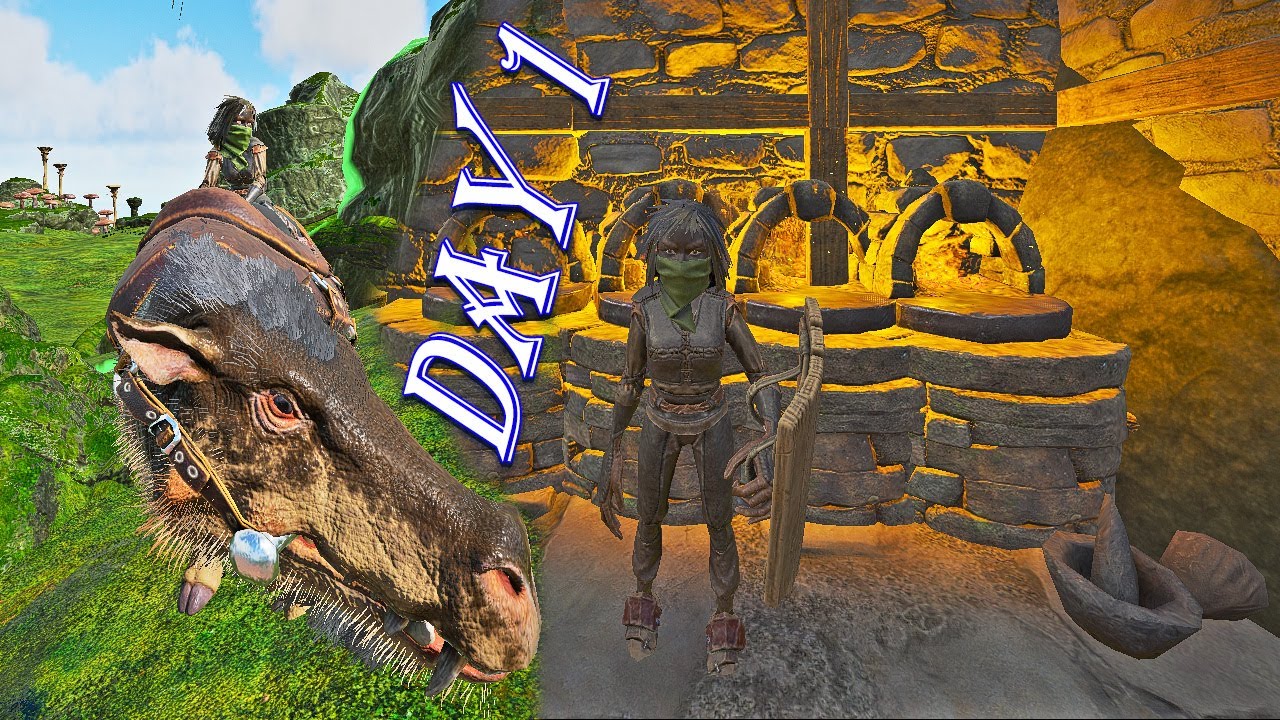 Starting Solo on Fresh and Raid for Insane Loot | Ark PvP