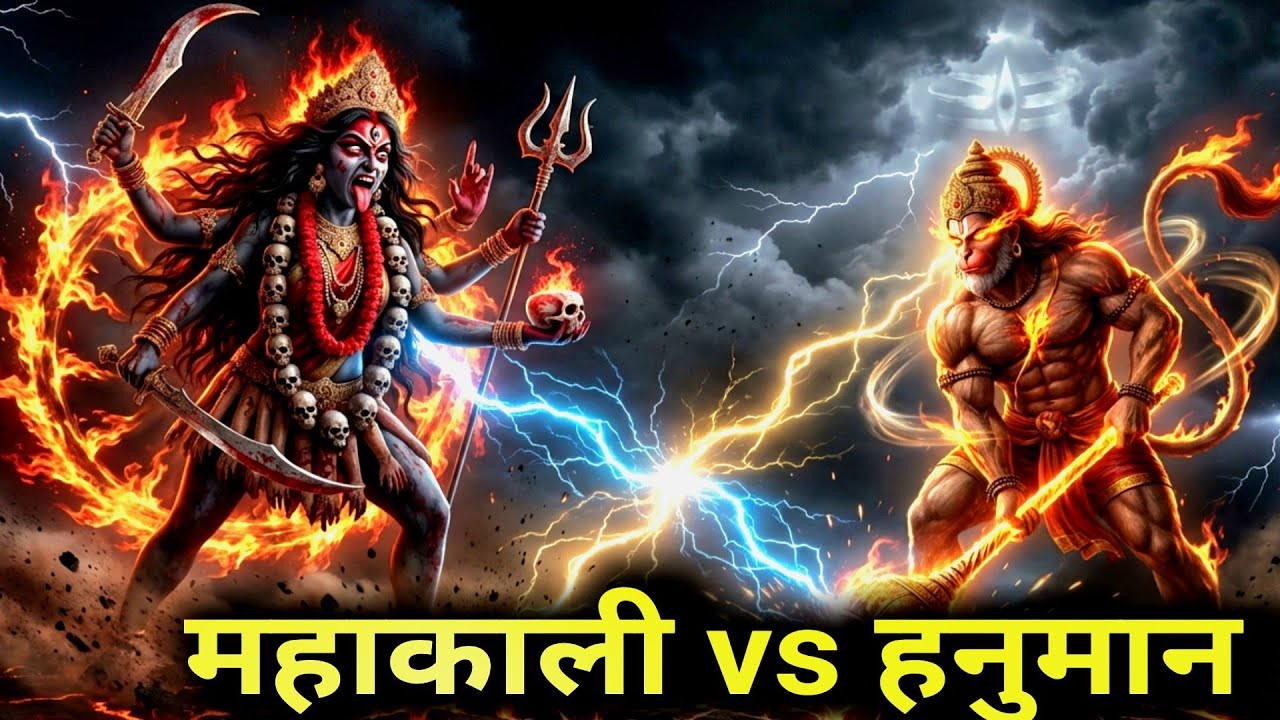 महाकाली ने हनुमान से युद्ध क्यों किया ? Hanuman vs Mahakali | Ai Cinametic Film 