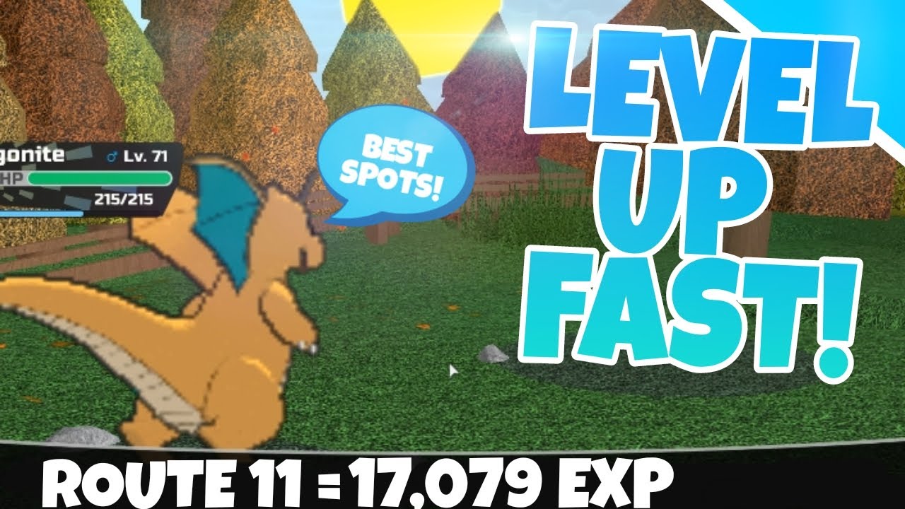 How to level up your Pokemon fast in Pokemon Brick Bronze