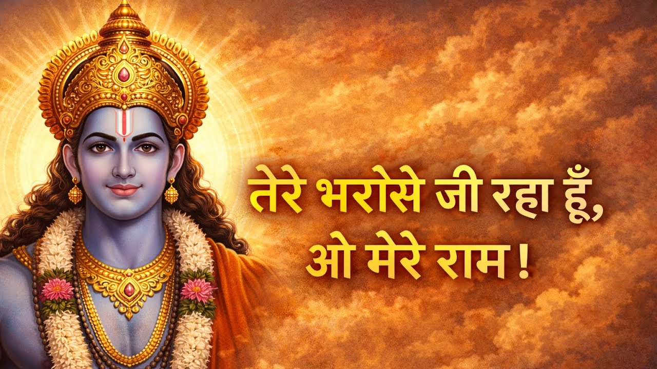 तेरे भरोसे जी रहा हूँ ओ मेरे राम  Heart Touching Ram Bhajan 2026  Shanti Bhakti Song  Jai Shri Ram