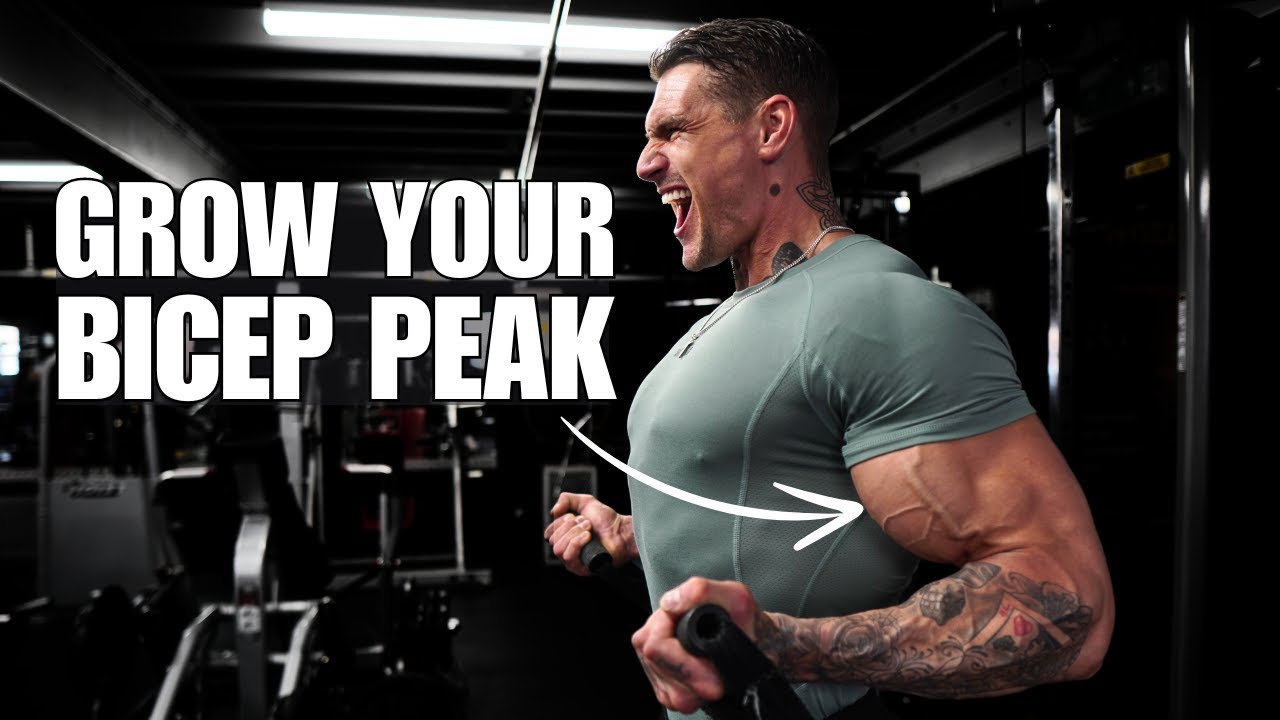 How To Build BICEP PEAK Muscle (Full Workout)