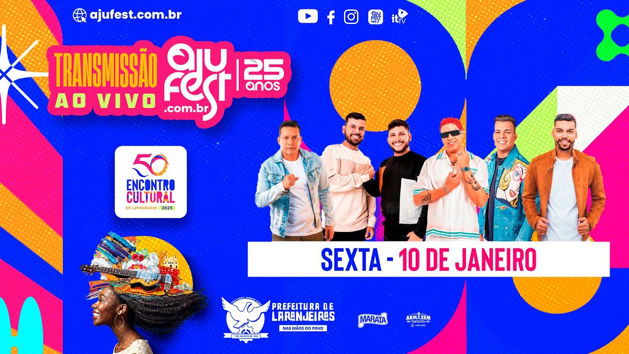 WIU, VITOR FERNANDES, RAMON E RANDINHO E MUITO MAIS - 10/01 - ENCONTRO CULTURAL DE LARANJEIRAS 2025