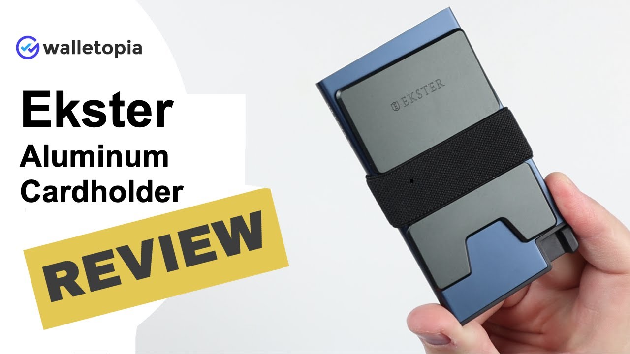Ekster Aluminum Cardholder wallet - new or a rehash?