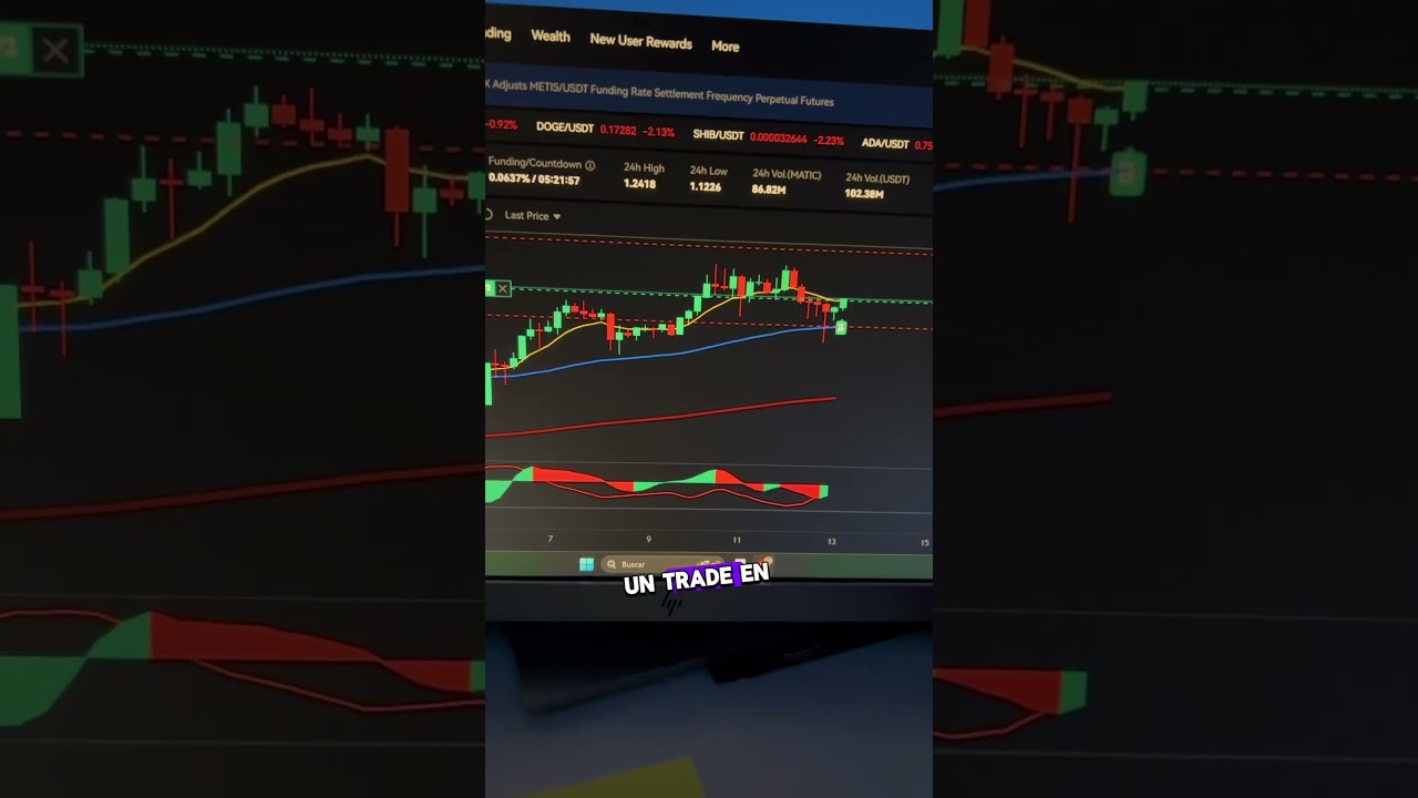 De trading en demo a trading real 💸 #trading #criptotrading #bitcoin #inversion #haciendotrading