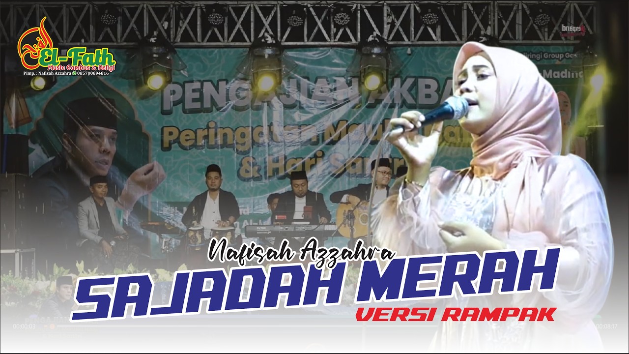 SAJADAH MERAH Versi Rampak || NAFISAH AZZAHRA || EL FATH GAMBUS || GASRONG AUDIO