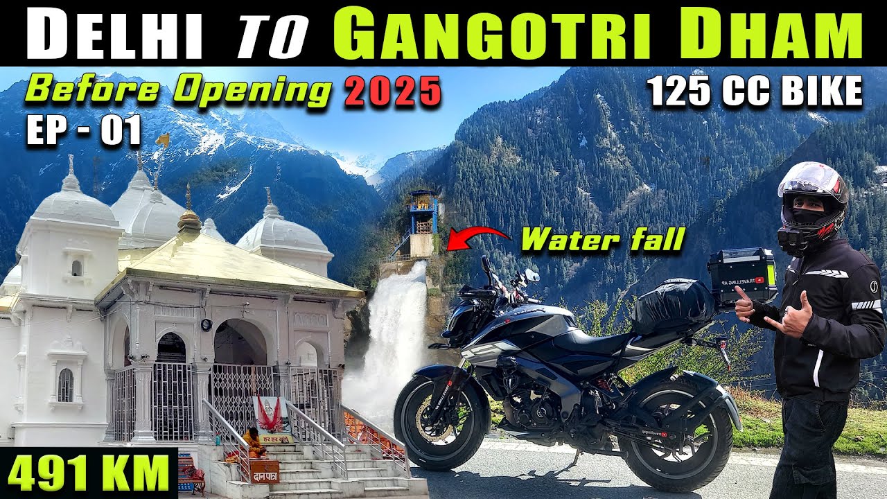 Delhi to Gangotri By Bike | Delhi to Harshil By Bike | EP-01 | Reached Harshil  #gangotri #2025