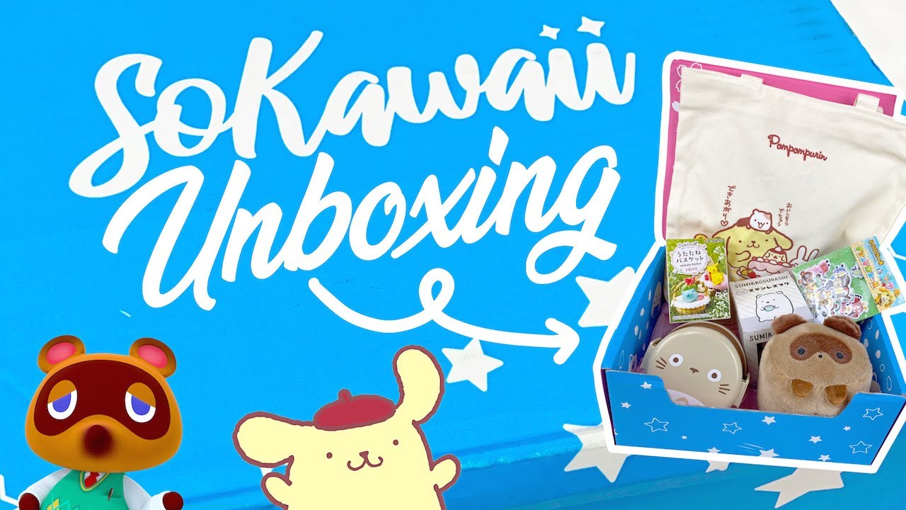 💫 ANIMAL CROSSING, TOTORO, POKEMON + MORE! | SoKawaii Unboxing ♡