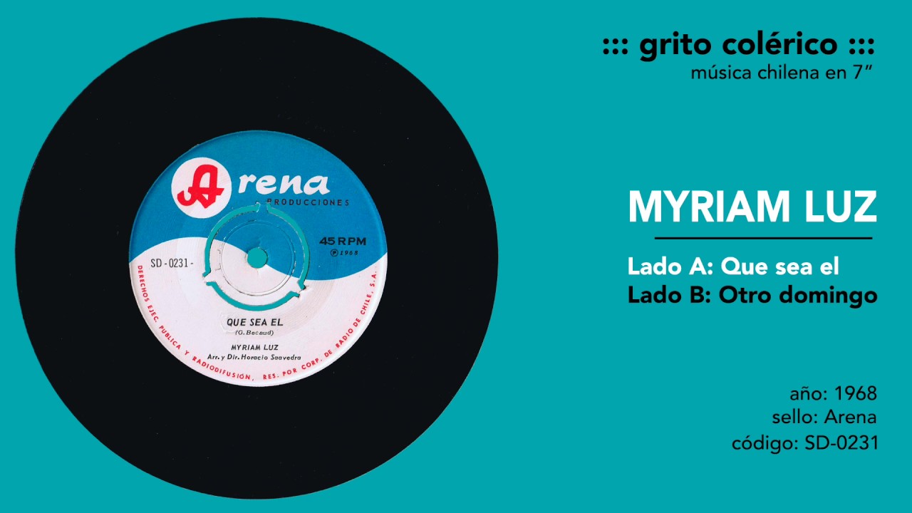 Myriam Luz - Que sea el