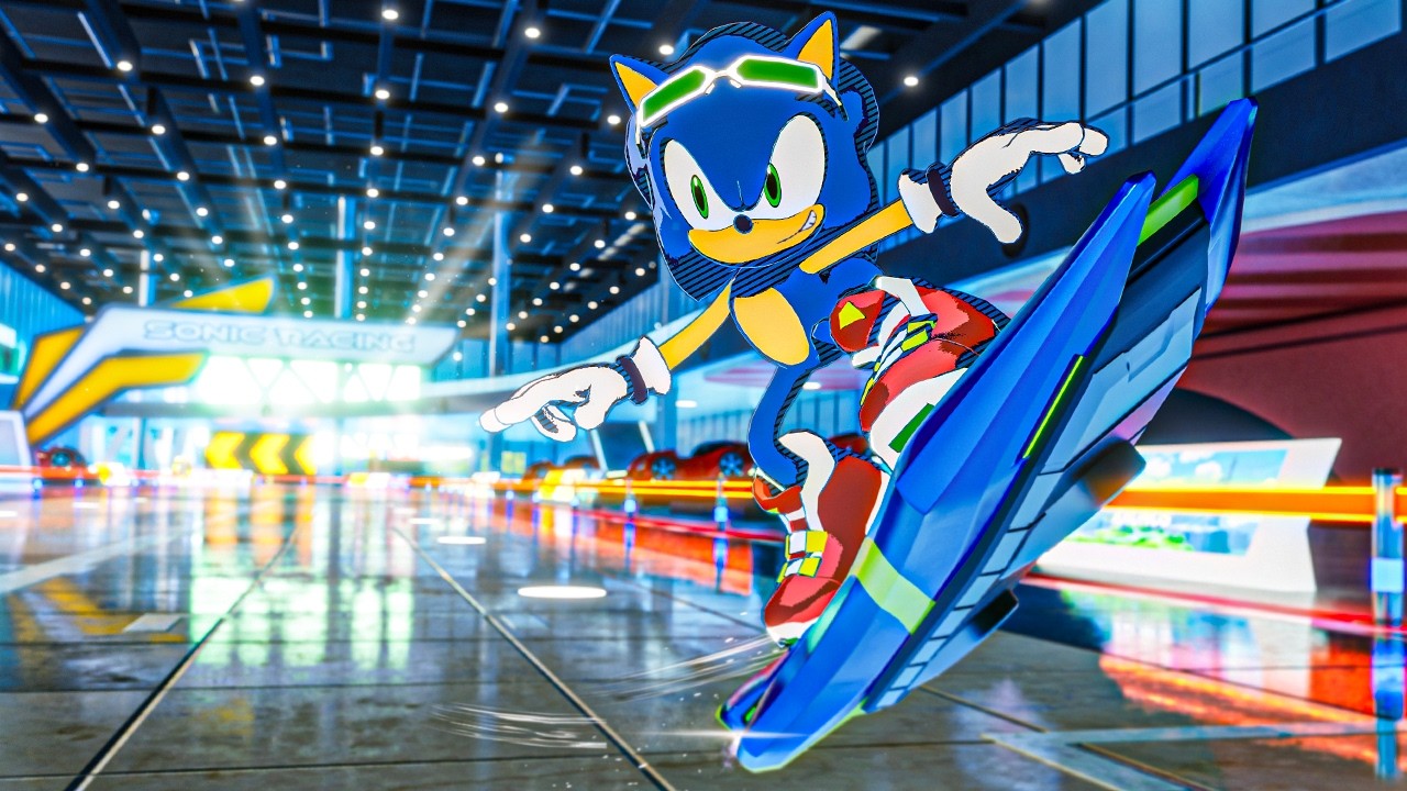 Sonic Racing: CrossWorlds with INSANE Graphics
