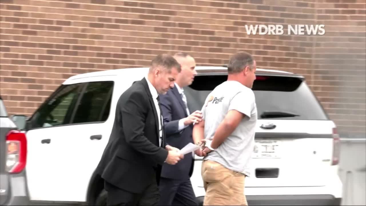 Perp walk | Brooks Houck walked into the Nelson County Jail in Crystal Rogers murder