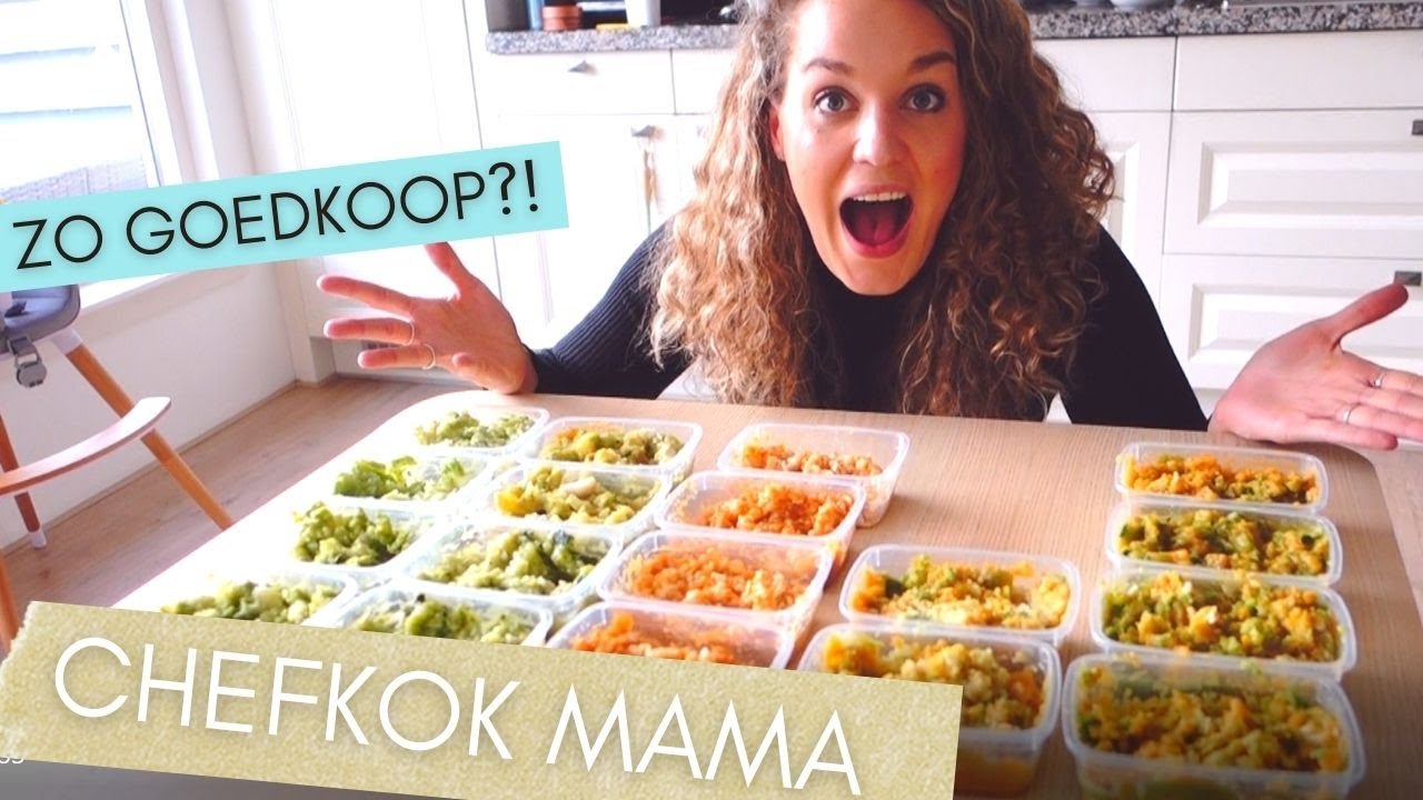 18 babyhapjes in 1 UUR?! Groentehapjes vanaf 7 maanden maken.