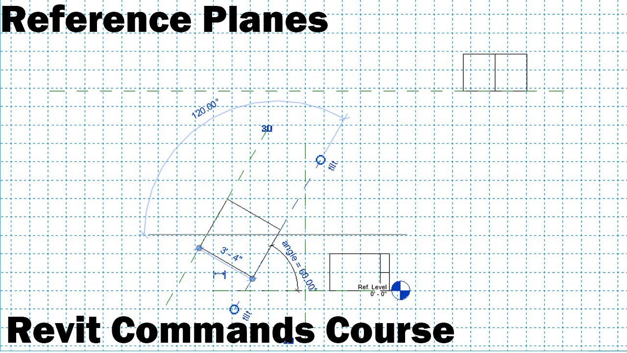 Revit Commands Course - Reference Planes