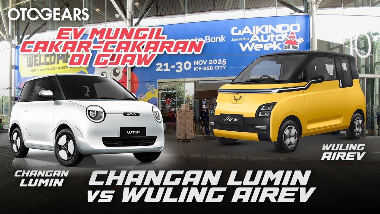 Bahas 2 EV Mungil Imut di GJAW 2025, Changan Lumin vs Wuling Air EV. Lebih Suka Yang Mana?