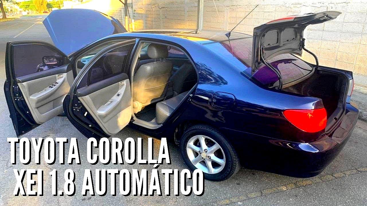 TOYOTA COROLLA XEI 1.8 AUTOMÁTICO 2004