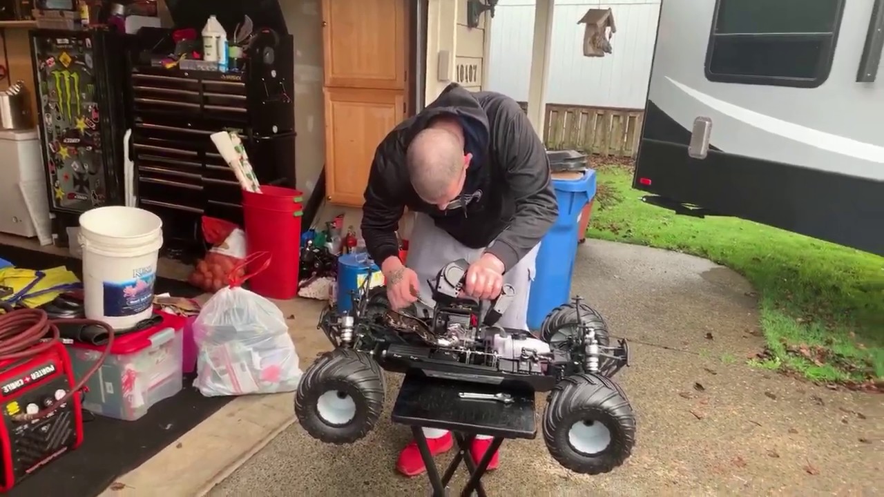 MONSTER LOSI MTXL FIRST START