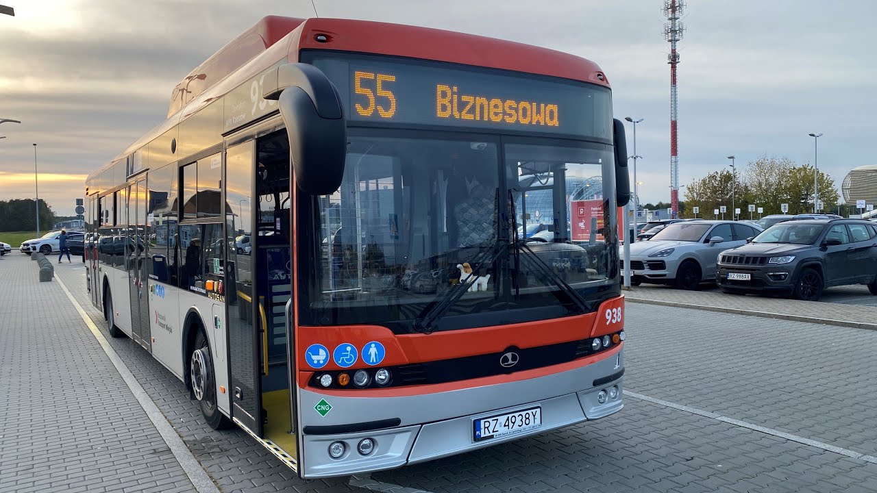 [HISTORYCZNA] Linia 55. Plac Wolności ➡️ Biznesowa (Autosan Sancity M12LF CNG 