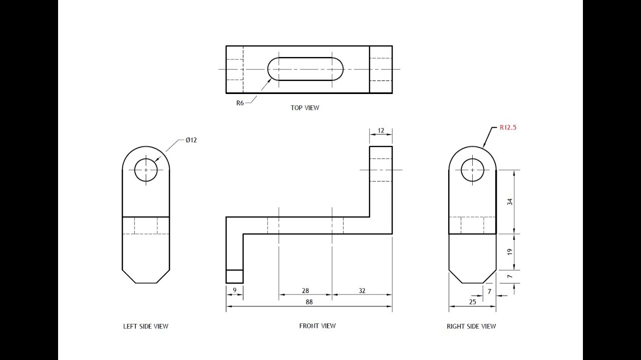AUTOCAD TUTORIAL EXCERCISE 14