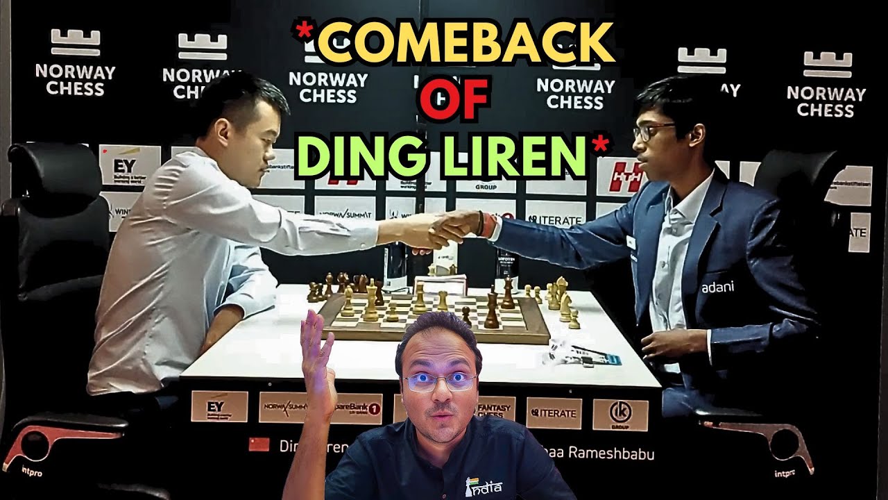 The real Ding Liren is back | Ding Liren vs Praggnanandhaa | Norway Chess 2024 Armageddon
