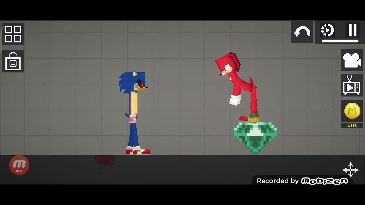 Sonic exe x Sally exe melon play graond 