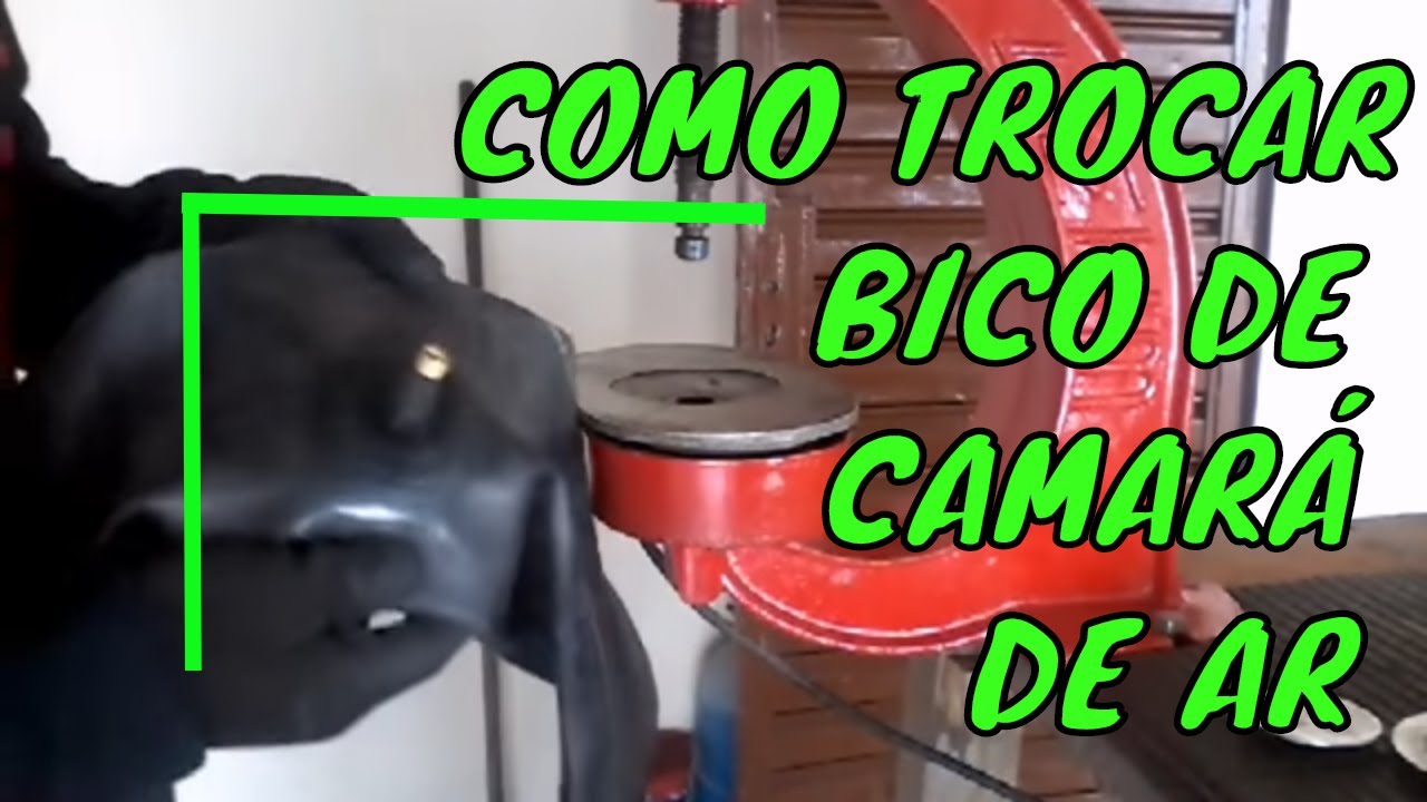 Como trocar bico de câmara de ar , remendar consertar a válvula de ar