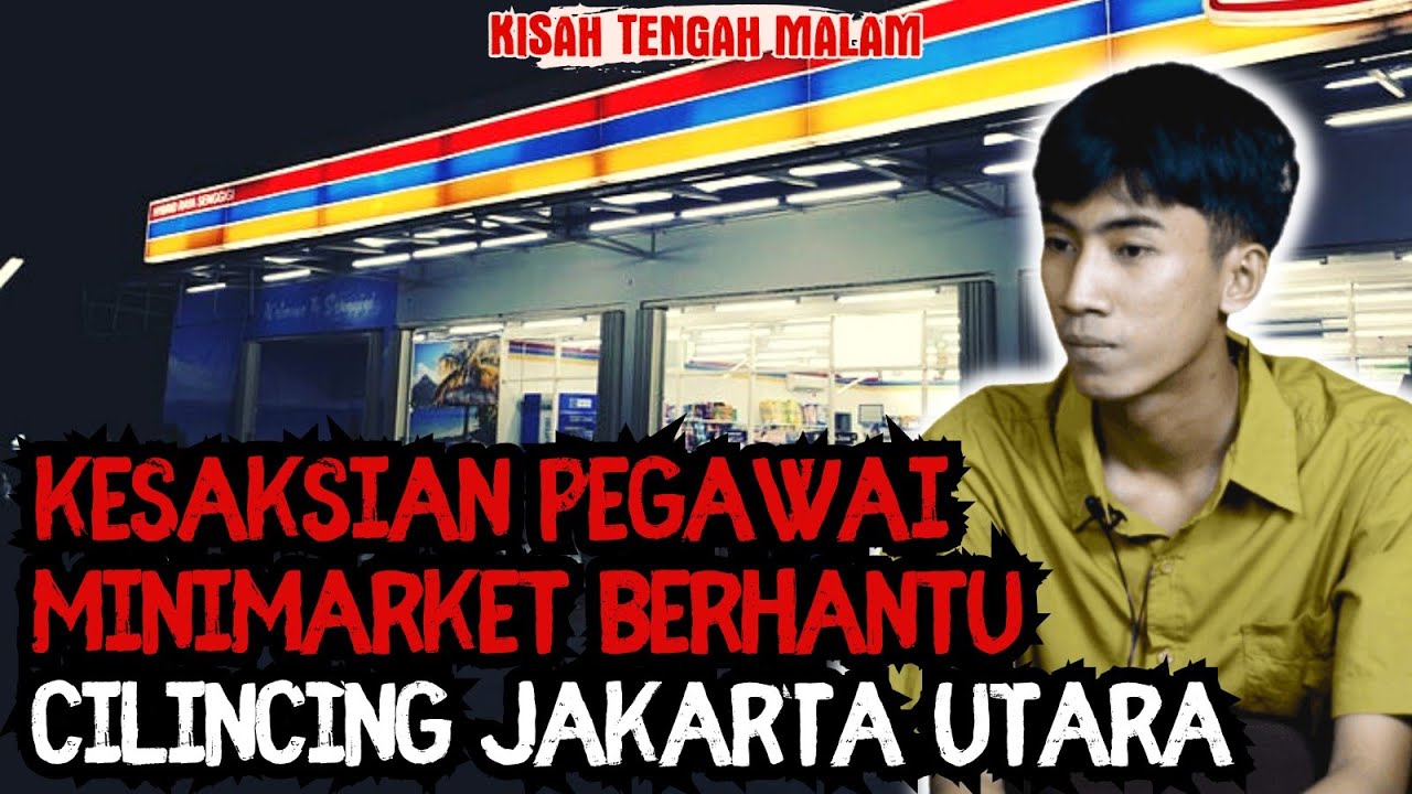SEREEMM !! PEGAWAI SHIFT MALAM DI MINIMARKET BERHANTU !!