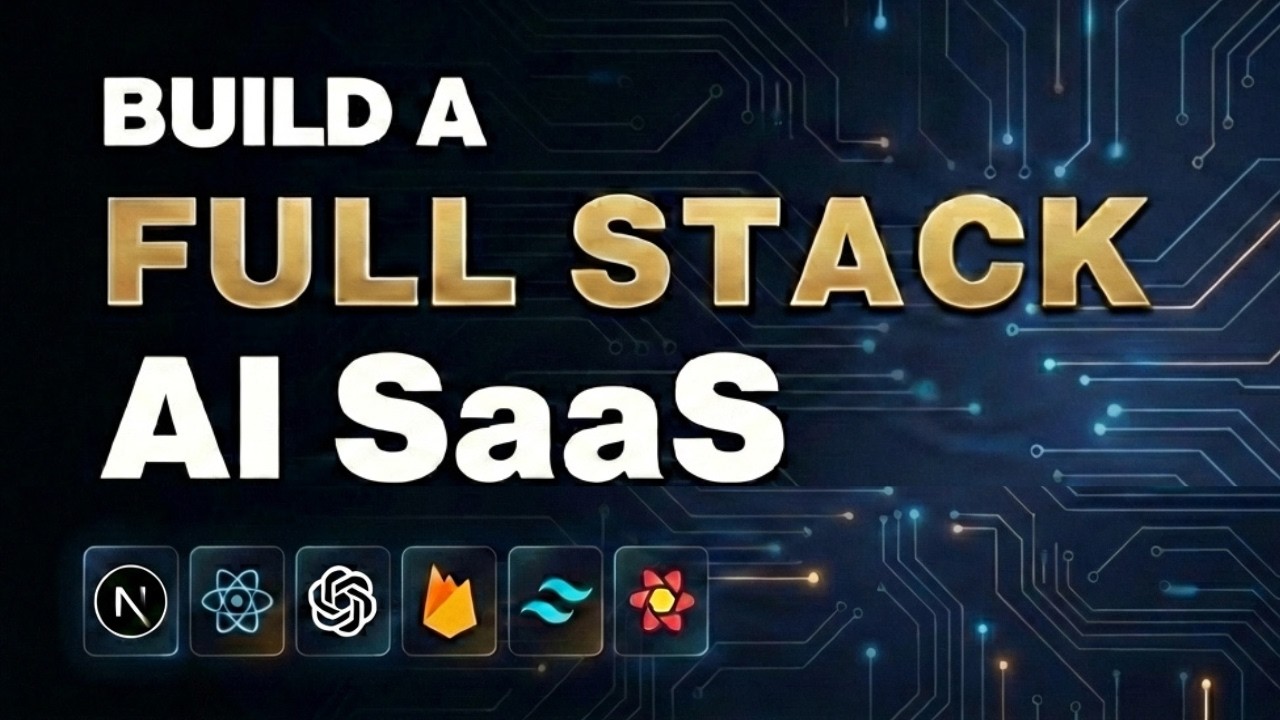 Build and Deploy a AI SaaS Learning Platform | Next.js 16, React, Hono.js, Tailwind
