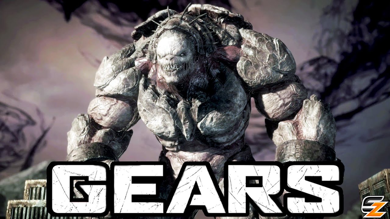 Gears of War Game Movie - All LOCUST BESERKERS Cutscenes Story So Far!