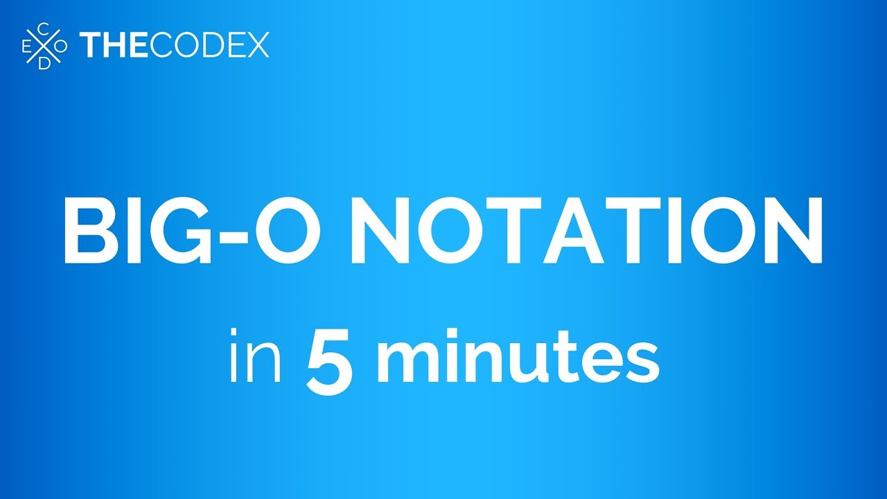 Data Structures and Algorithms: Learn Big-O Notation in just 5 Minutes!