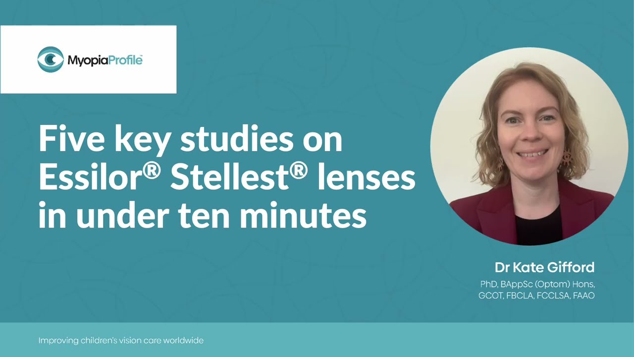 Five key studies on Essilor® Stellest®