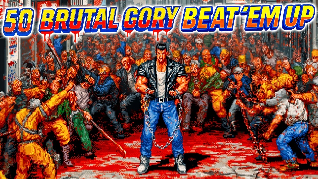 Top 50 Most Brutal Arcade Beat 'Em Ups - Explored - The Ultimate Brute Powered Collection