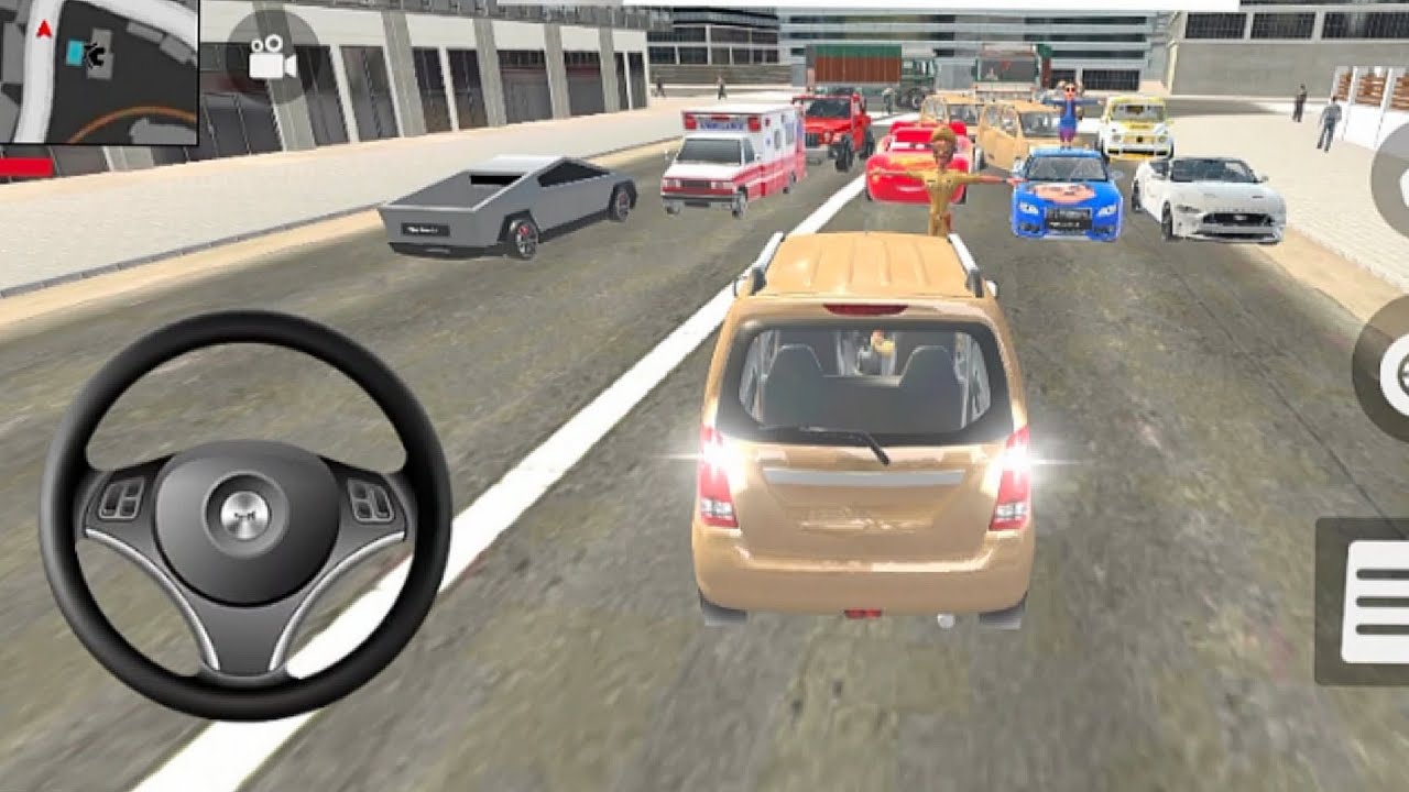 INDIAN THEFT AURA SIMULATOR 3D 🚗 Tesla, Mustang & New Ambulance Added 😱 Chilgam sir Entry🔥