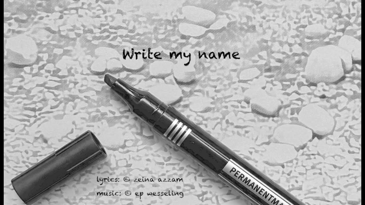 Write my name