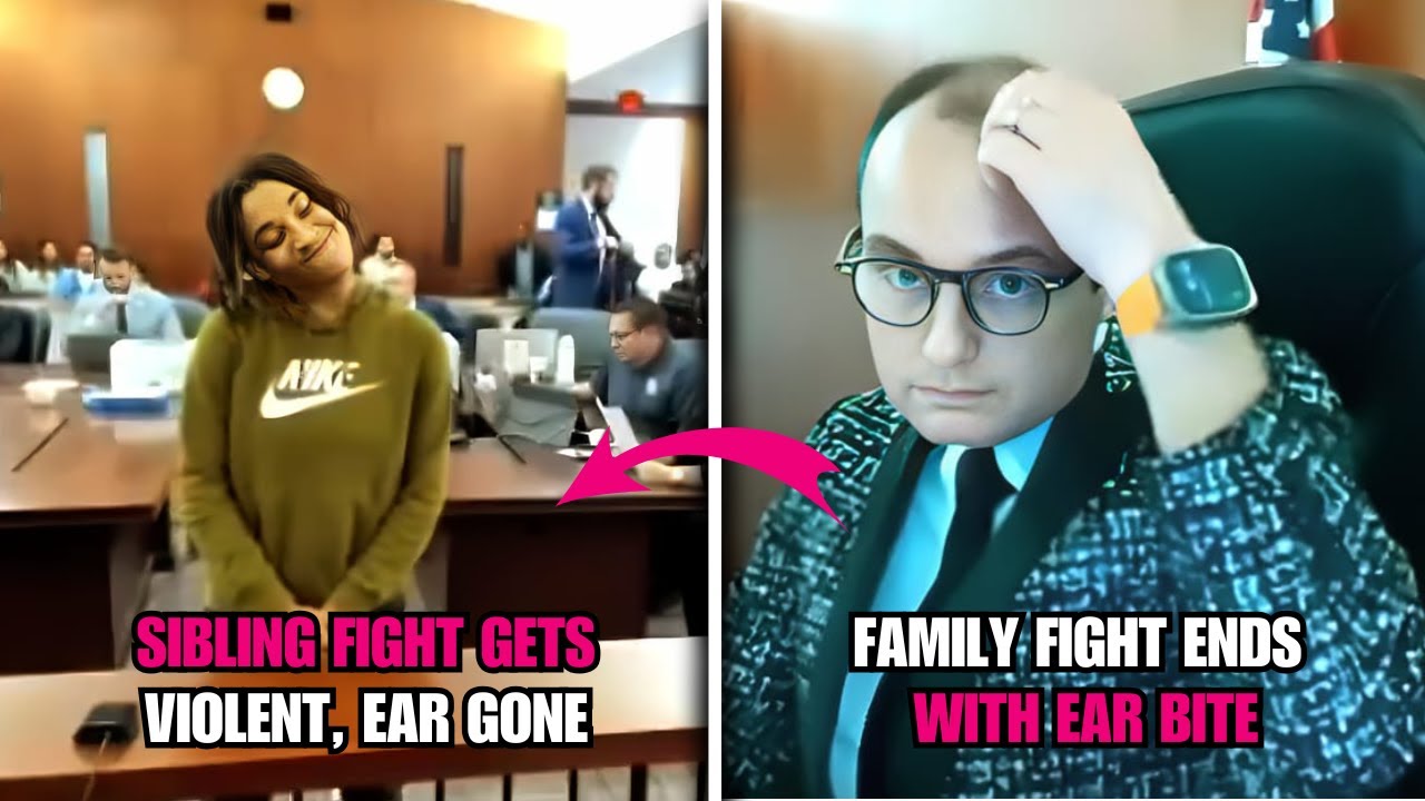 She Bit Her Sister’s Ear – Judge Fleischer’s Reaction is Priceless!