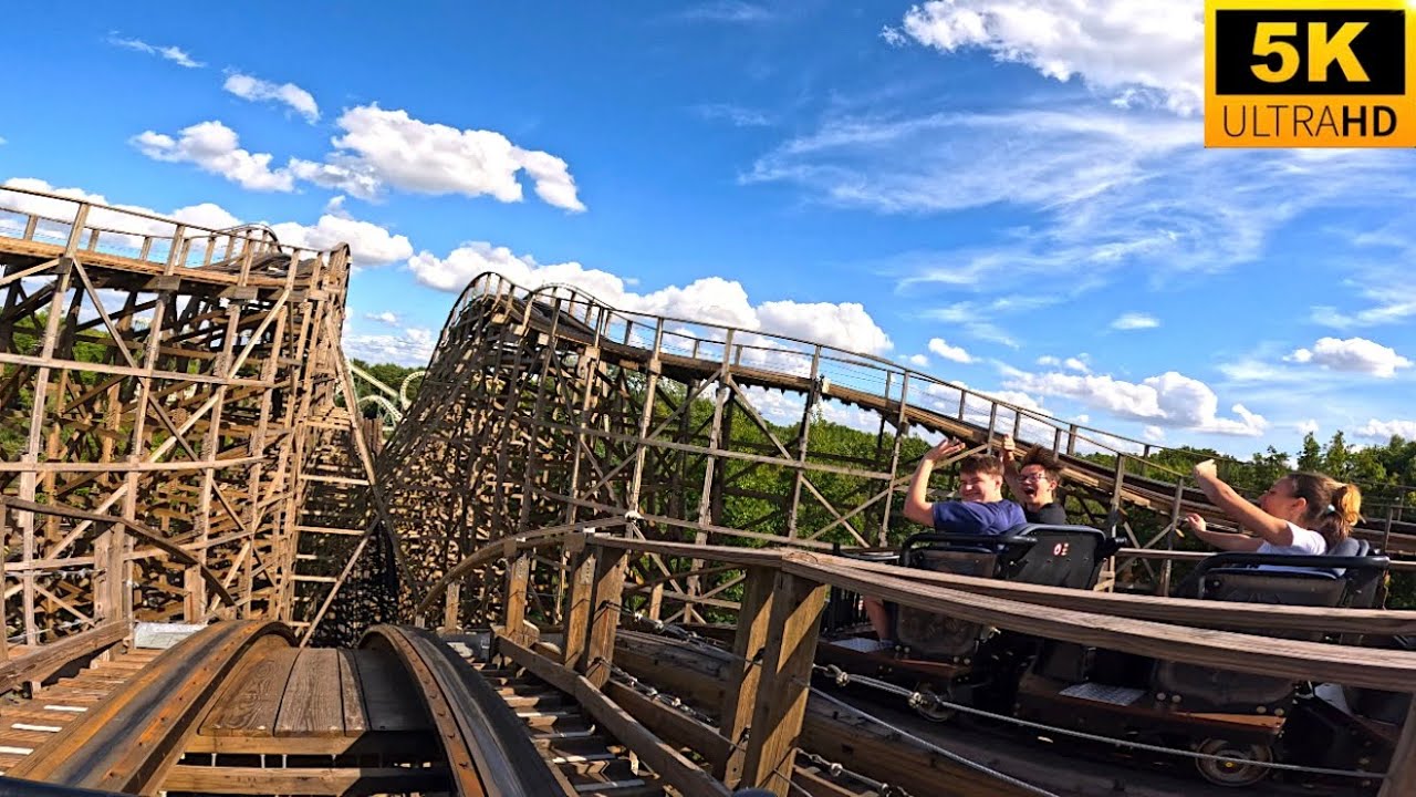 Joris En De Draak POV 5K GCI Dueling Coaster! Efteling Netherlands