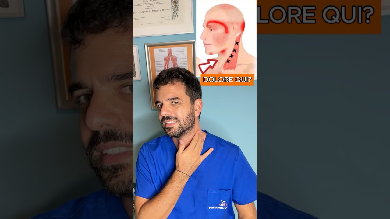 Dolore e Tensione Cervicale Esercizio semplice #cervicalgia #cervicale #fisioterapia