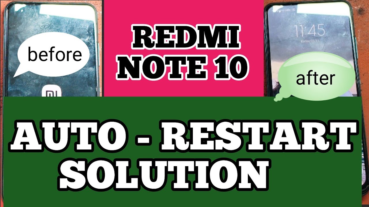 redmi note 10 auto restart problem redmi note 10 auto restart  redmi note 10 auto recovery mode